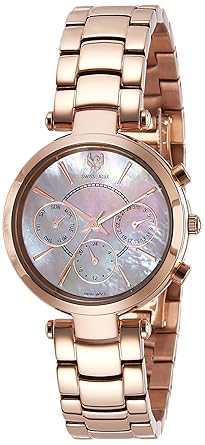 Swiss Eagle Analog Rose Gold Dial Womens Watch - SE-9097B-RG-08