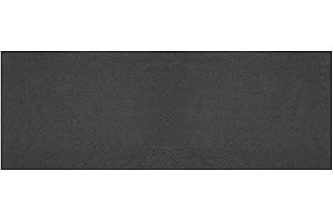 StepGuard 3 ft. x 8 ft. 4mm Ribbed Rubber Floor Mat, Black