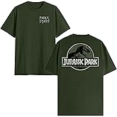 Jurassic Park Park Staff Classic Logo Symbol Mens T-Shirt
