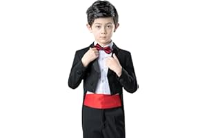 GETTHEBEAUTY-STYLE Boys Suit Blazer Toddler Tuxedo Slim Fit Casual Jacket Kids Stylish Formal Classic Sport Coat Wedding Prom Outfit
