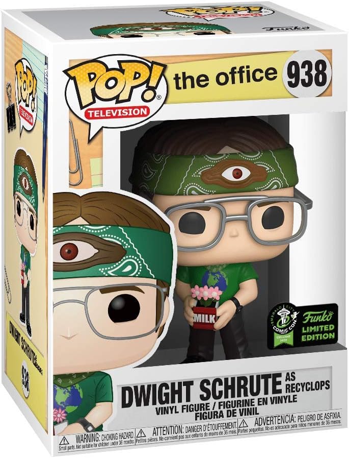 POP 2020 ECCC Shared Exclusive 938 Dwight as Recyclops, Camouflage - Image 4