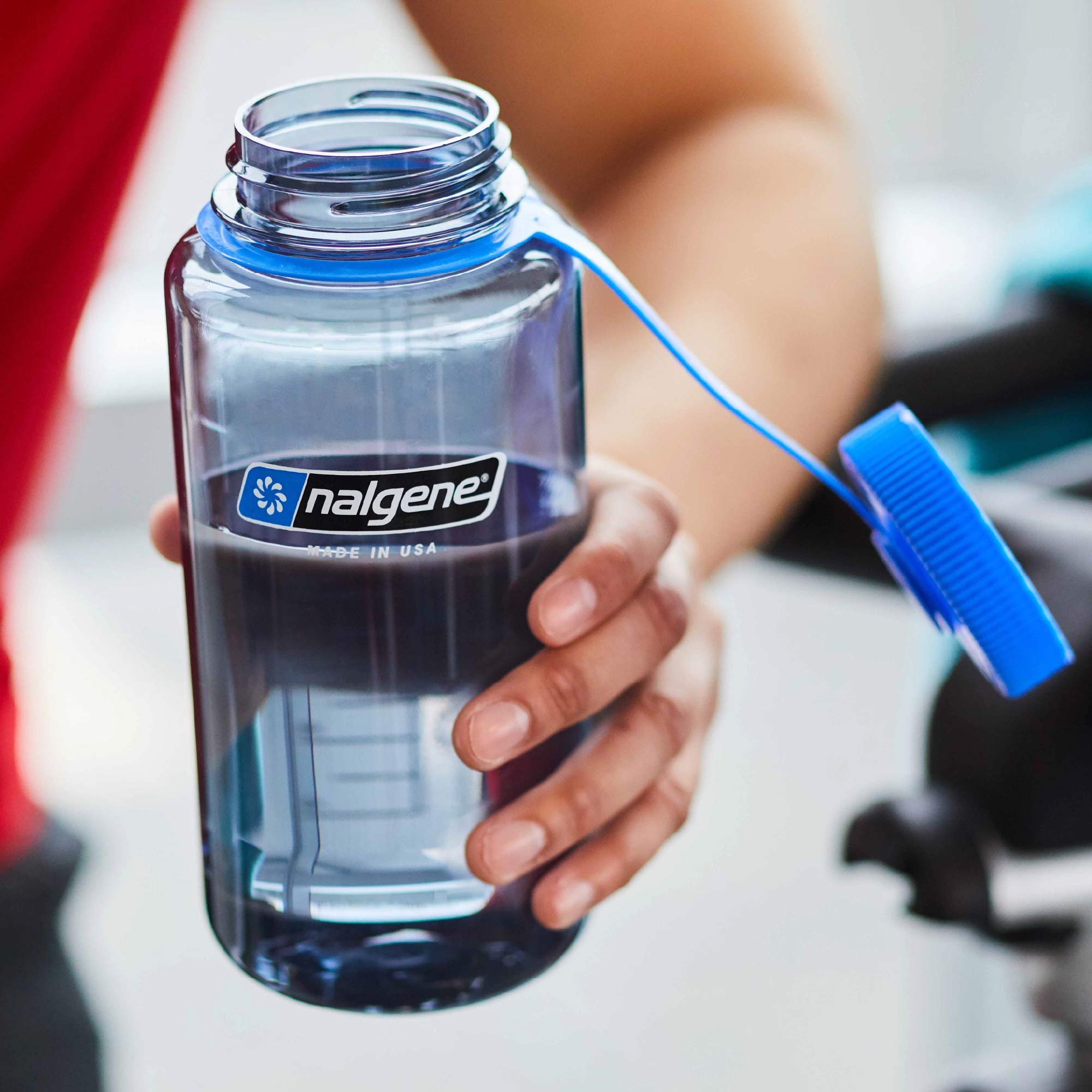 nalgene Color Bottle Wide Mouth 0.4 gal (1.0 L) Tritan Bottle