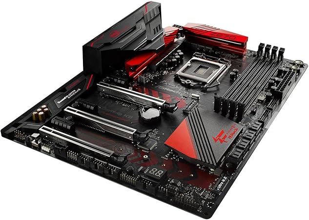 Asrock Z270 Gaming K6 Fatal1ty Ddr4 Z270 Elegant Motherboard Grey Amazon Co Uk Computers Accessories
