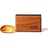 Drift Car Air Freshener - The Original Wood Air Freshener - Car Odor Eliminator - Long Lasting Scent - Auto Accessories - Metal Clip - Essential Oils - Clean Ingredients - Amber Scent Starter Kit