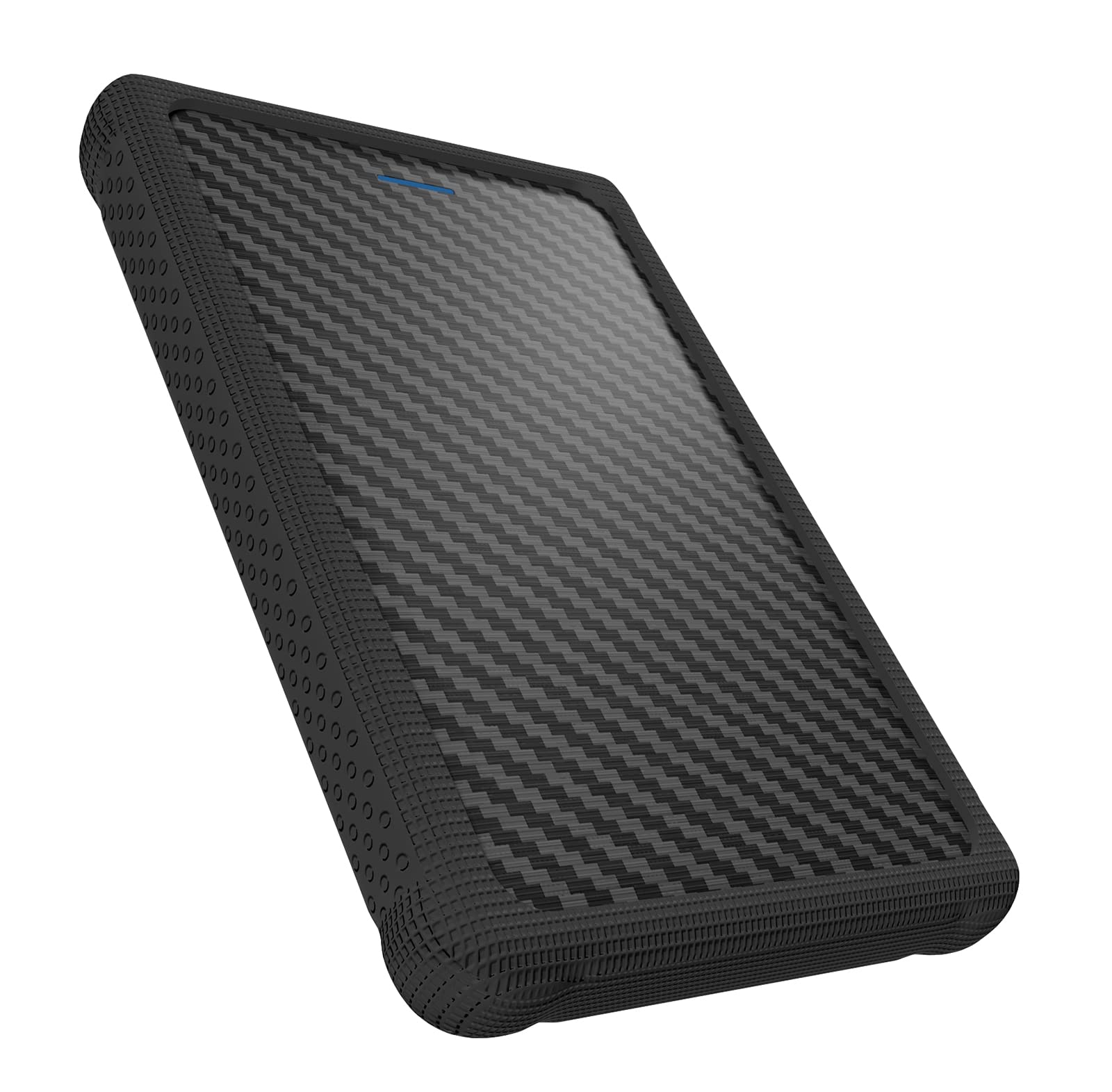 ICY BOX Icybox IB-223U3a-B - External Enclosure for 2.5-Inch SATA HDD/SSD with USB 3.0 Interface and Silicone Protection Sleeve