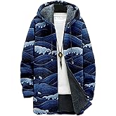 Biacolum Mens Cardigan Sweater Classic Zip Long Fleece Lined Knitted Hoodies with Pockets Fashion Winter Coat