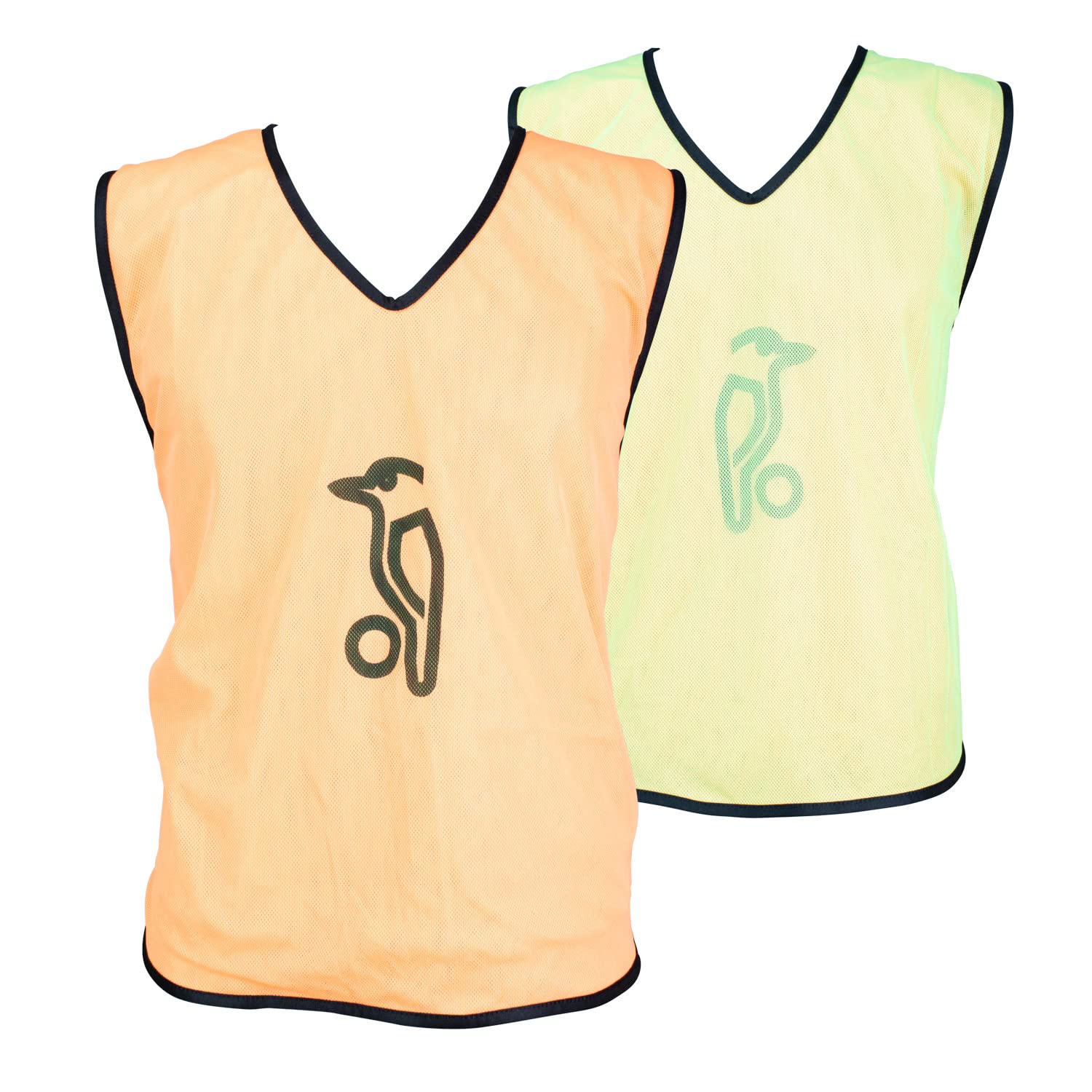 Kookaburra Reversible Training Bibs Orange/Lime - Small