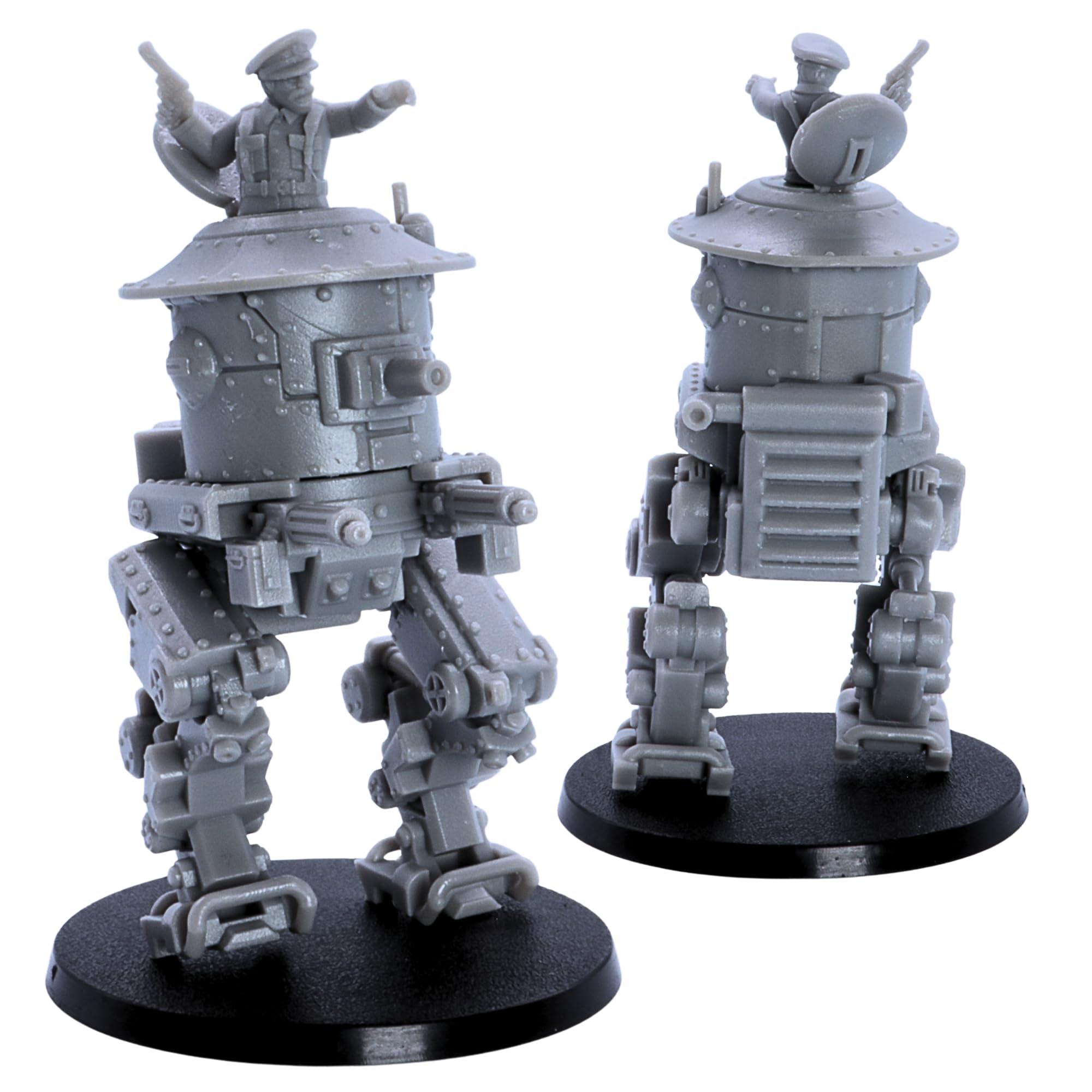 British MK1 Sentinel Heavy Tank – 1 Steampunk War Vehicle Miniature | 32mm WW2 Wargaming Model | Tabletop Wargames, Dieselpunk, Steampunk | Kyoushuneko Miniatures Licensed | Resin Unpainted Kit Gamers