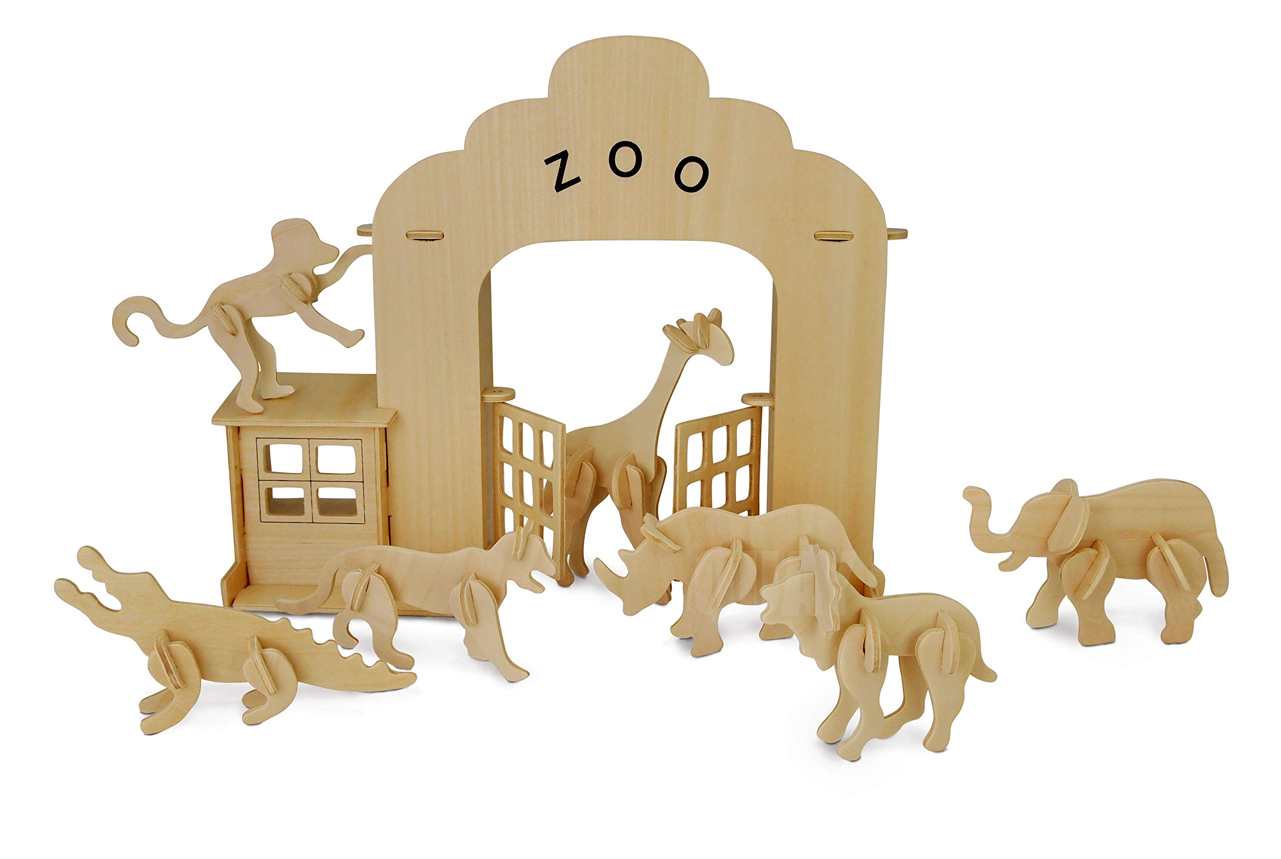 Quay Zoo Woodcraft Construction Kit FSC