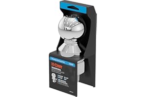 CURT Manufacturing 40009 2-5/16" Chrome Steel Trailer Hitch Ball (20,000 lbs. GTW, 1-1/4" x 2-3/4" Shank)