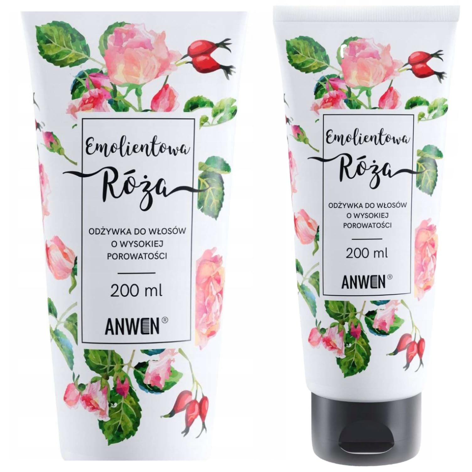 Anwen Emollient rose. Hair conditioner for high porosity 200ml