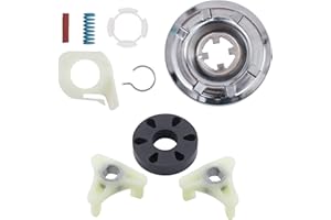 285785 Washer Clutch Assembly Kit & 285753A Motor Coupling by BlueStars – Fit for Whirlpool Kenmore Washers – Replaces 285331 3351342 3946794 3951311 AP3094537 - Durable Replacement Parts