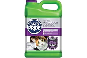 Cat's Pride Max Power: Total Odor Control - Up to 10 Days of Powerful Odor Control - Strong Clumping - 99% Dust Free - Multi-
