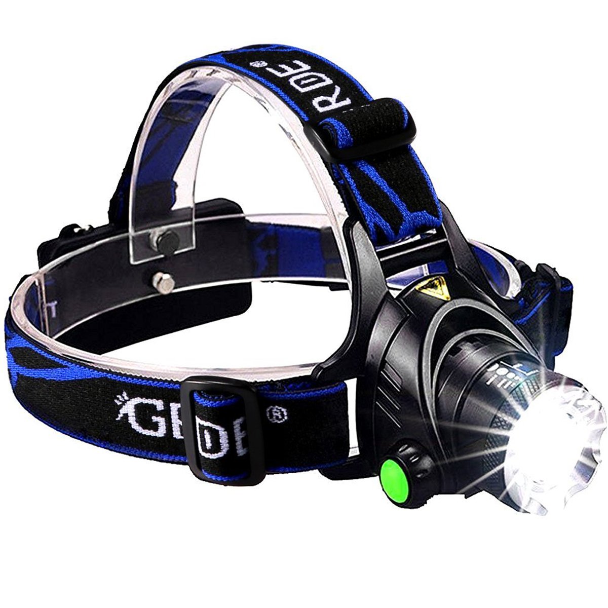 3 Modes Super Bright LED Headlamp Rechargeable Batteries Car Waterproof