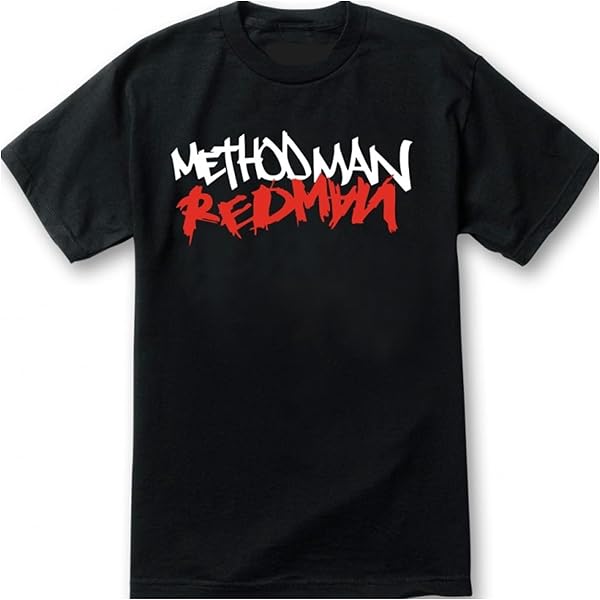 Amazon.com: Method Man and Redman Art T-Shirt Small Black