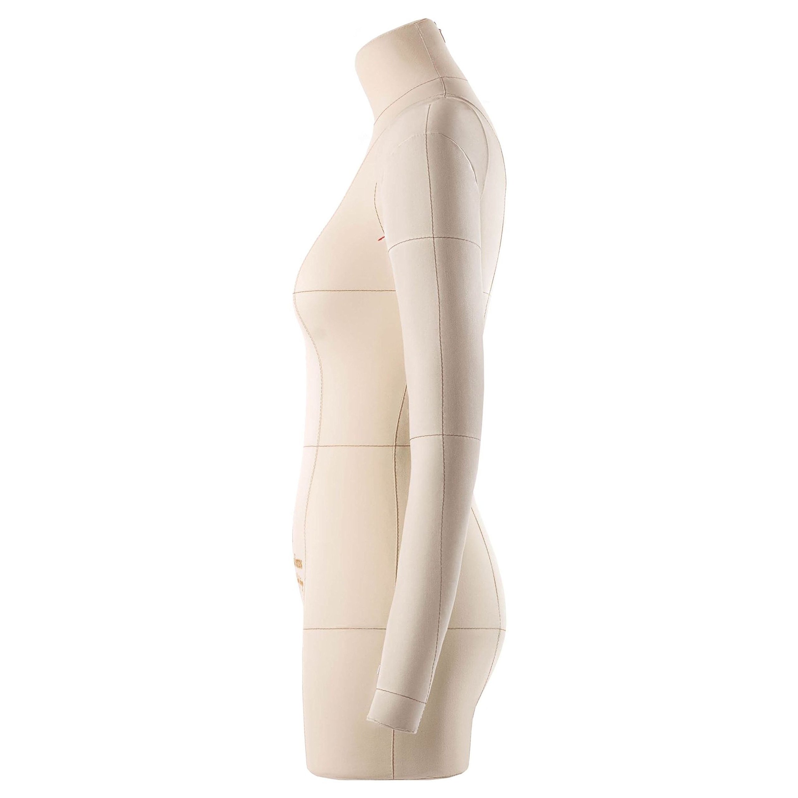 Classy Forms Fully Pinnable Soft Mannequin Torso Eva Beige Comfort With