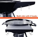 GFTIME Side Table 34.5x35.3 cm for Weber Original Kettle 57 cm Charcoal Grill view 5
