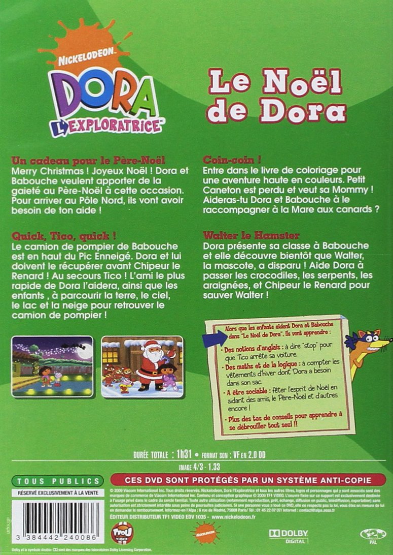 Amazon Dora l exploratrice Vol 6 Le No l de Dora Movies & TV