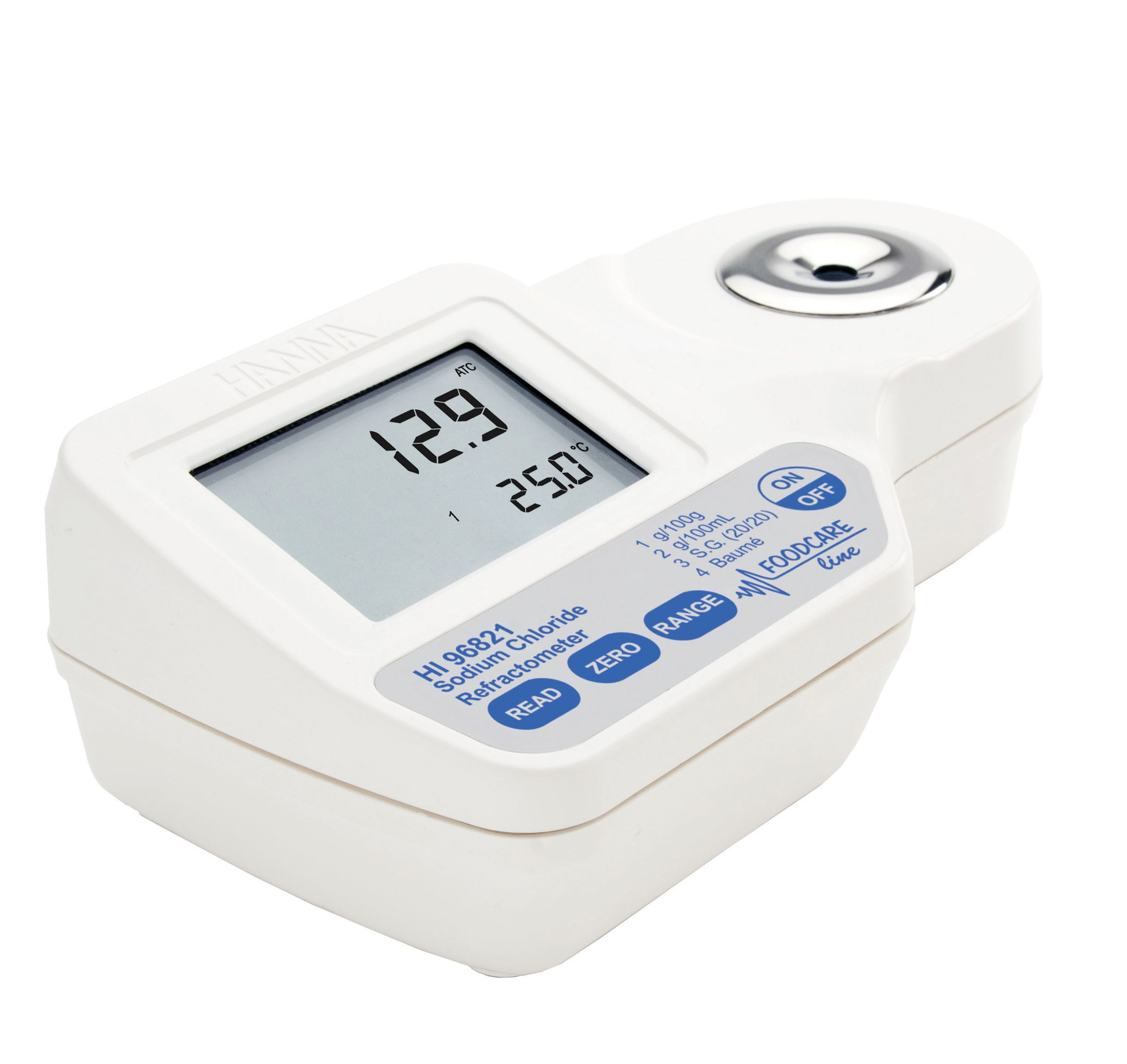 Hanna Instruments HI 96821 Brix Refractometer for Measuring Sodium