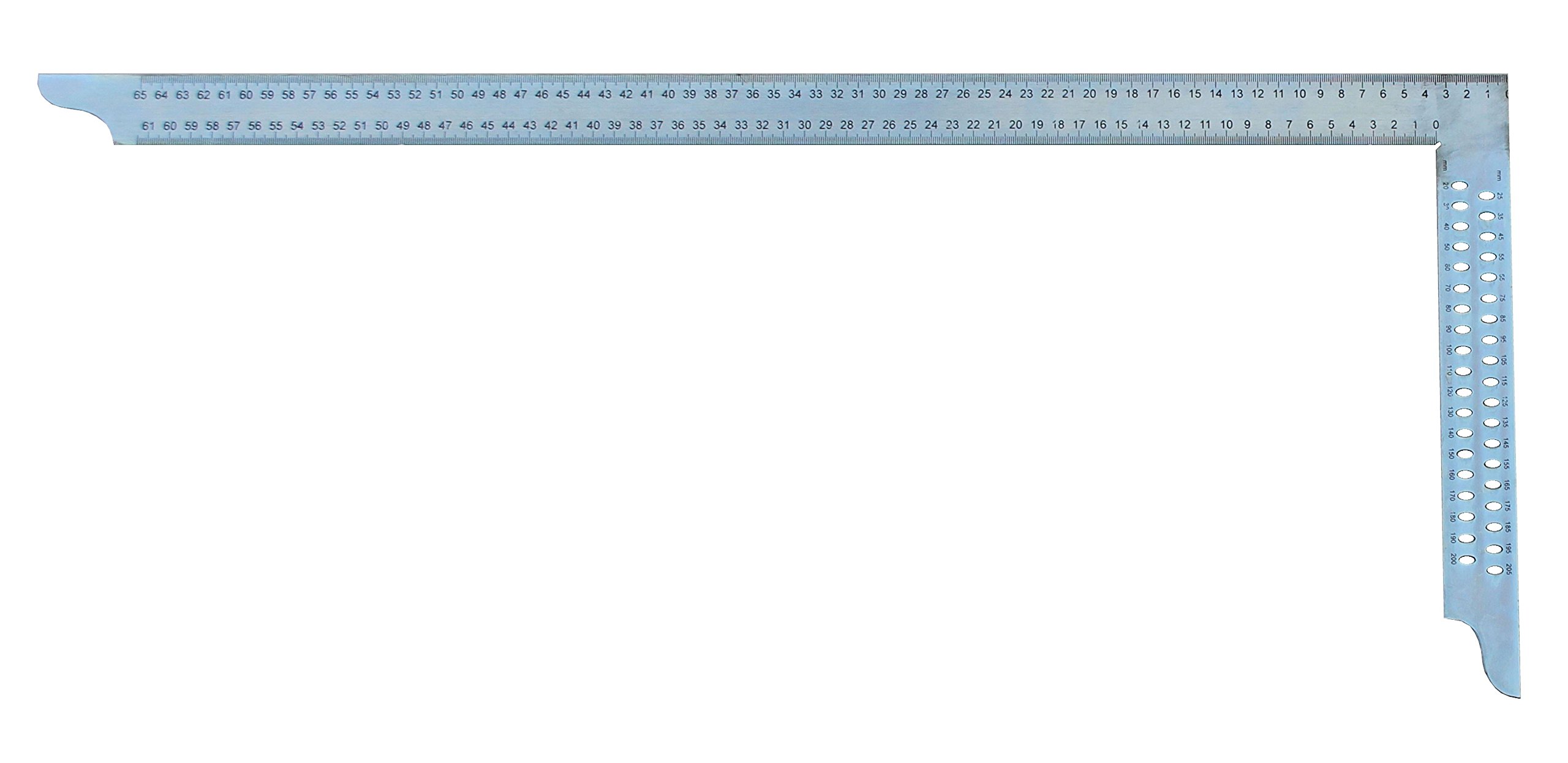 ZV hedue Carpenter's Square 800 MM with MM Scale, Type A V082–Proof