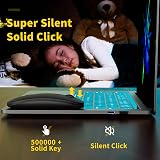 Anmck Wireless Silent Mouse 1600 DPI 2.4G USB Rechargeable Slim Mice view 4