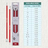 KnitPro Zing Single Pointed Needles 10 inches 9.00 mm view 4