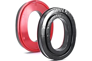 JOYSOG Gel Cushions for 3M WorkTunes/for Peltor Sport/for ZOHAN/for Prohear Hearing Protector Cover Replacement Ear Pads (red