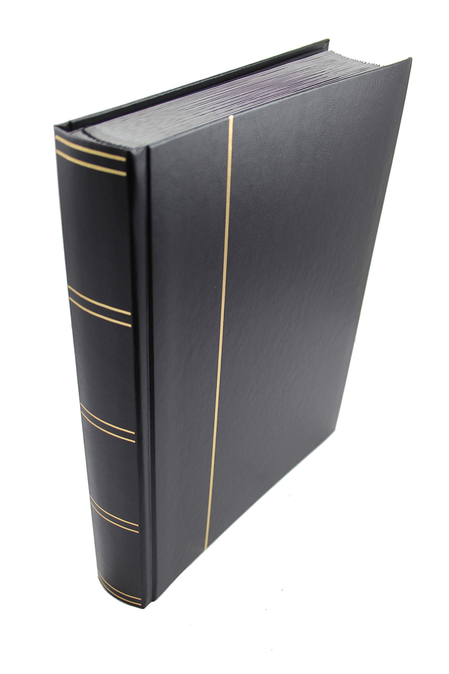 30/60 Black Page Stamp Album Stockbook (Black)