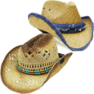 Modestone Value Pack 24 X Light Party Straw Sombrero Vaqueros ?Sizes For Large Heads?: Amazon.es: Ropa y accesorios