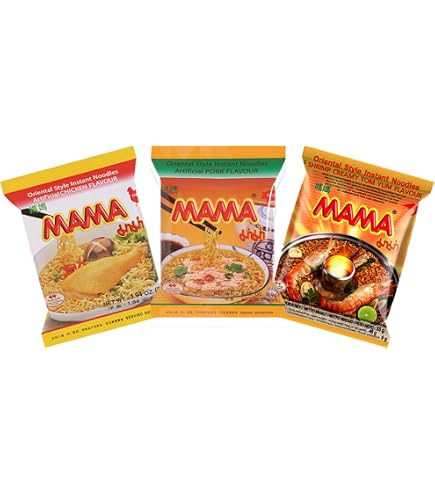 Amazon.com: Mama Oriental Style Instant Noodles, Shrimp Flavor, 5