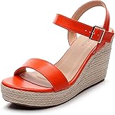 VenusCelia Women's Hyper Light Wedge Sandal