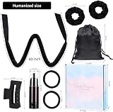 AliLeader Heatless Curlers Headband Soft Velour No Heat Hair Curlers Overnight view 4