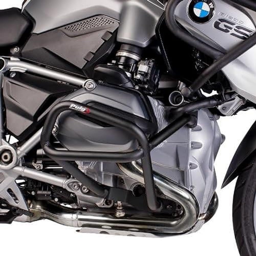 Puig 7543N Engine Guard Down for BMW R1200GS 2014-Till Date, Black