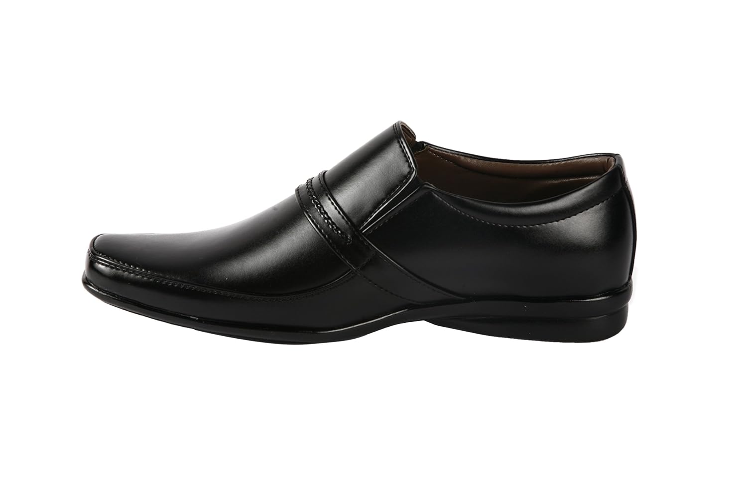 bacca bucci men black artificial leather fromal shoes