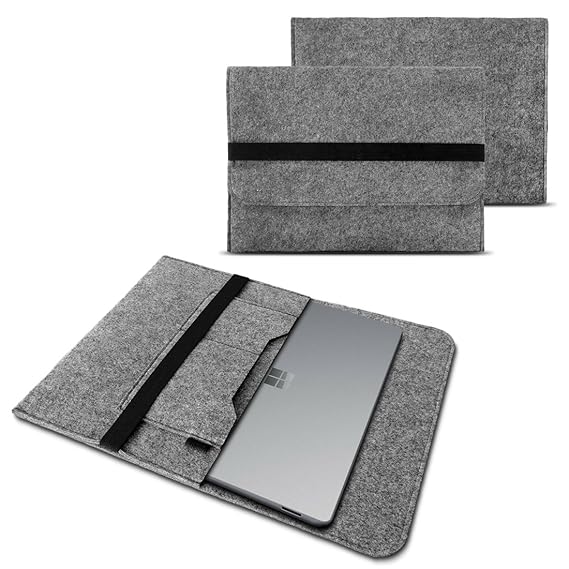 NAUC Laptop Tasche für Odys mybook 14 Hülle Schutzhülle Notebook Sleeve hochwertiger Filz Schutz Case Zusatzfächer Laptoptasc