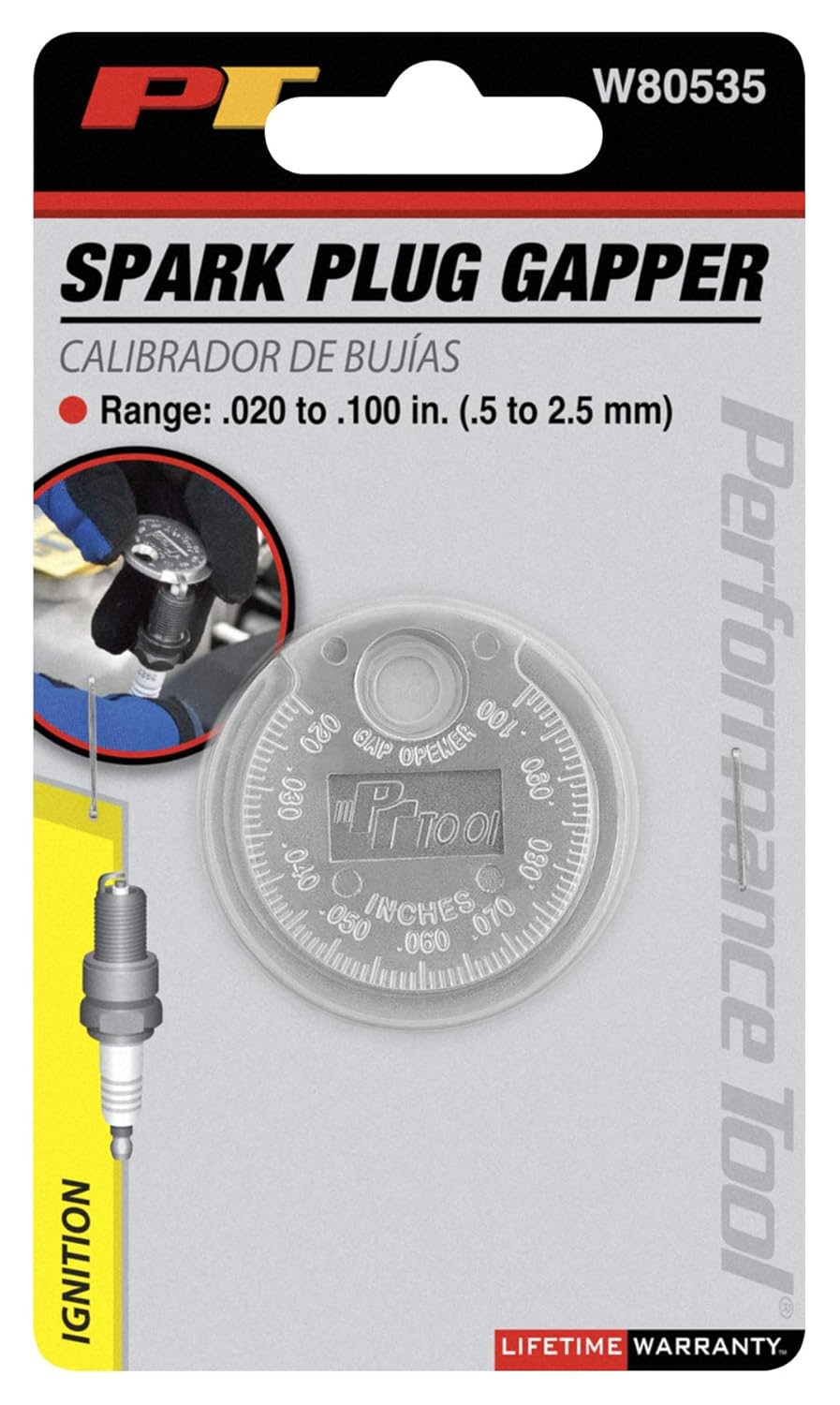 Performance Tool W80535 Spark Plug Gap Gauge Amazon.in Car & Motorbike Performance Tool W80535 Spark Plug Gap Gauge Amazon.in Car & Motorbike