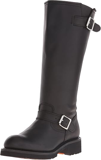 mens leather engineer boots