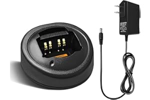 KOKORASA HTN9000 Rapid Charger for Motorola HT750 HT1250 HT1550XLS PR860 EX500 EX560 EX600 GP320 GP340 JMNN4023 HNN9013 HNN9008 JMNN4024 Charger