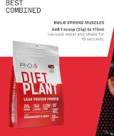 PhD Diet Plant Protein Powder Strawberries & Cream 40 Servings 1 kg view 5