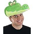 Tick-Tock Peter Pan Crocodile Plush Hat with Adjustable Fit, Officially Licensed