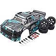 GDOOL RC CAR 14301 Car Shell Body Cover 1430K1 & 4 PCS Rubber Tires Wheels 1415A1 & Front Body Pillars 14280 Accessories Spare Parts for 14301 1:14 Brushless RC Monster Trucks