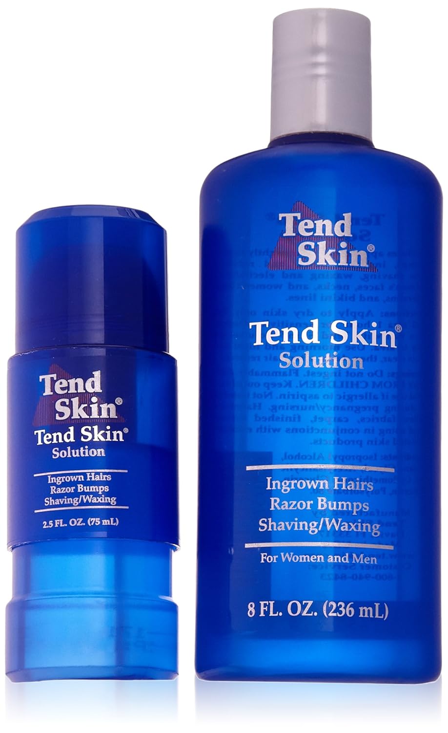 Amazon Com Tend Skin 8 Ounce And Refillable Roll On 2 5 Ounce