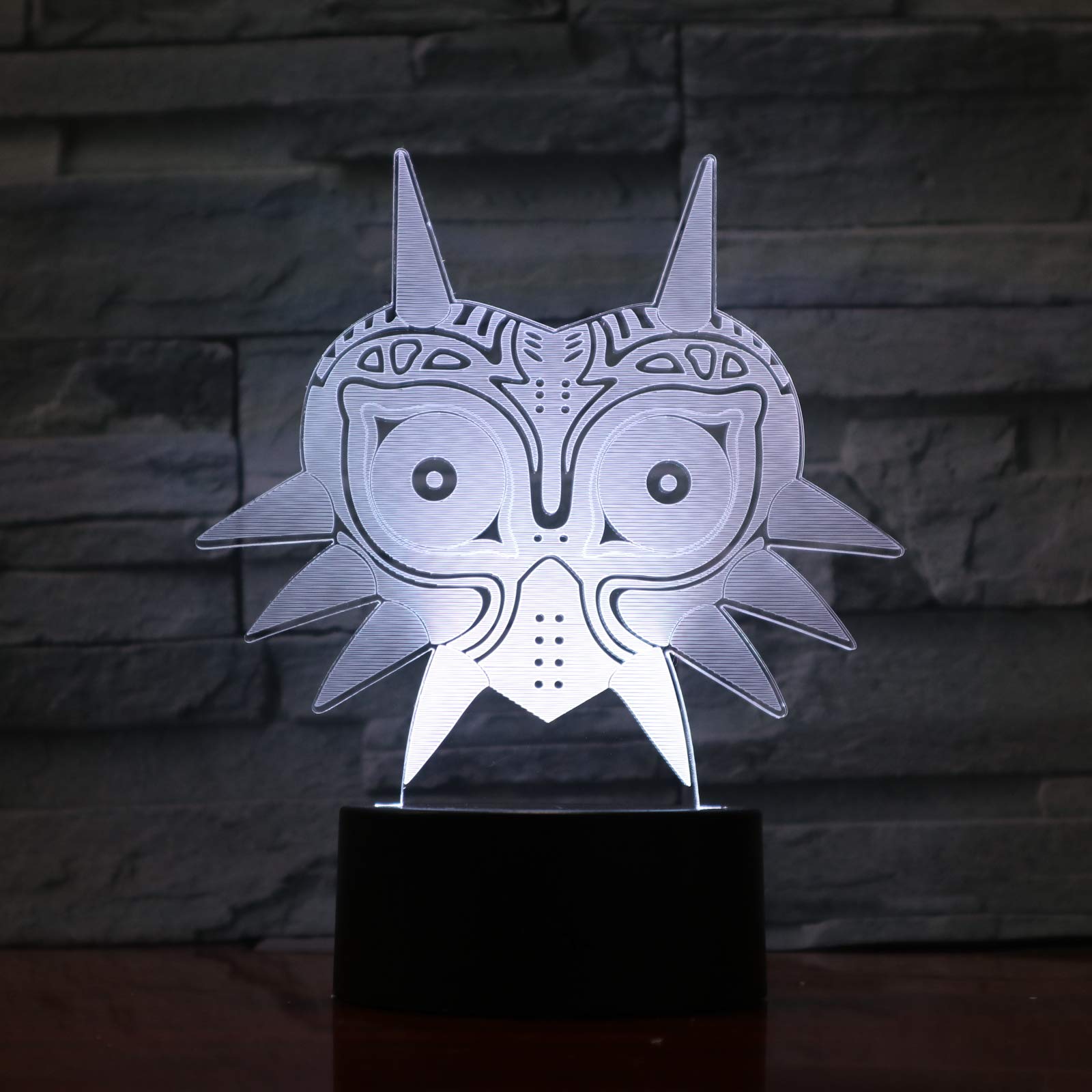 Wolobox Majora's Mask Color Changing LED Night Light Lamp