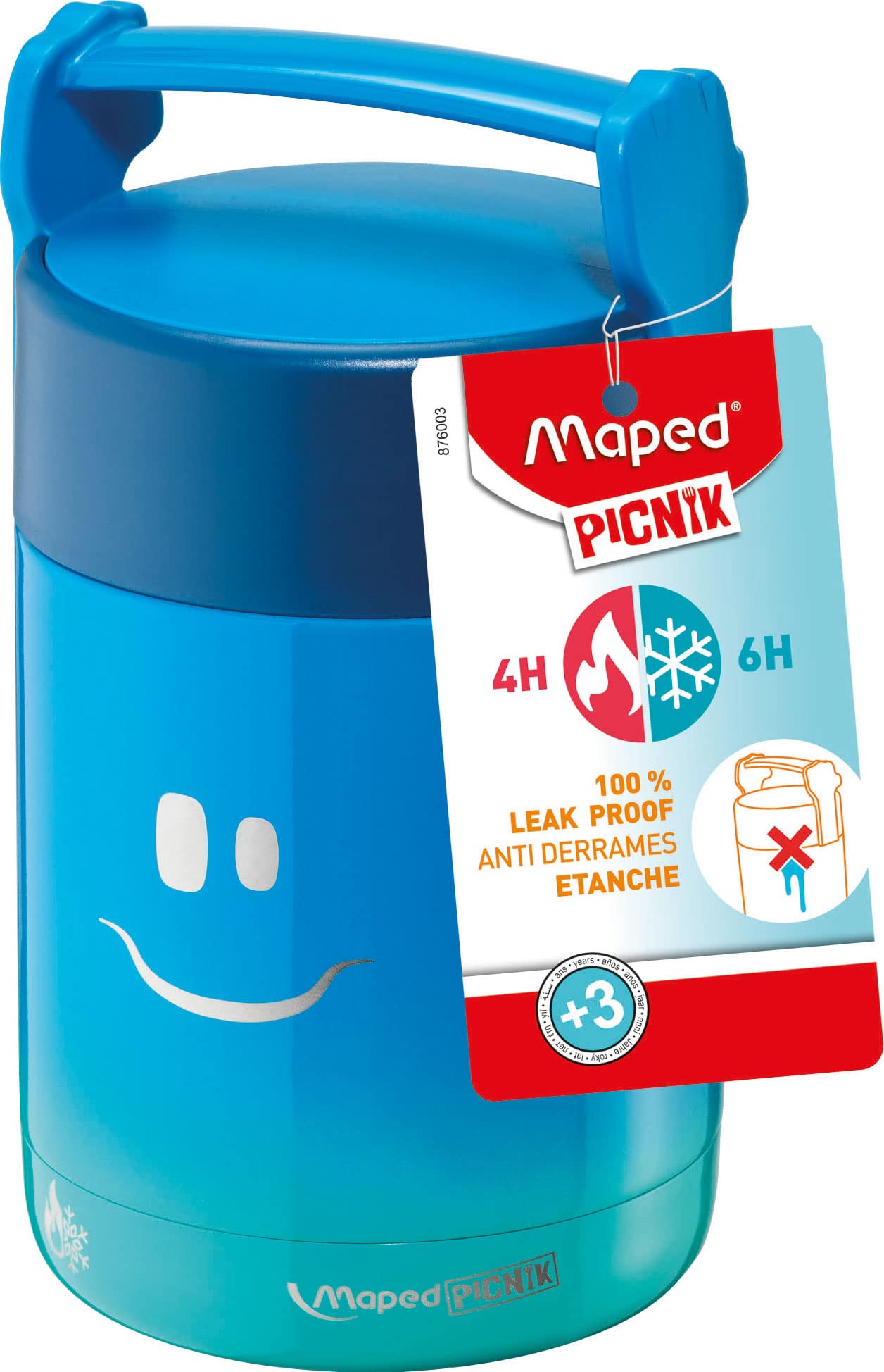 Maped PICNIK Concept Kids Thermal Container 350 ml Stainless Steel Blue