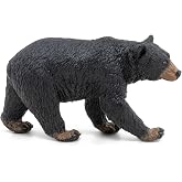 Papo - Realistic Black Bear Figure - Ages 3+ - Wild Life Collection - Educational Play Forest Animals - Gift Idea Toy for Girls and Boys