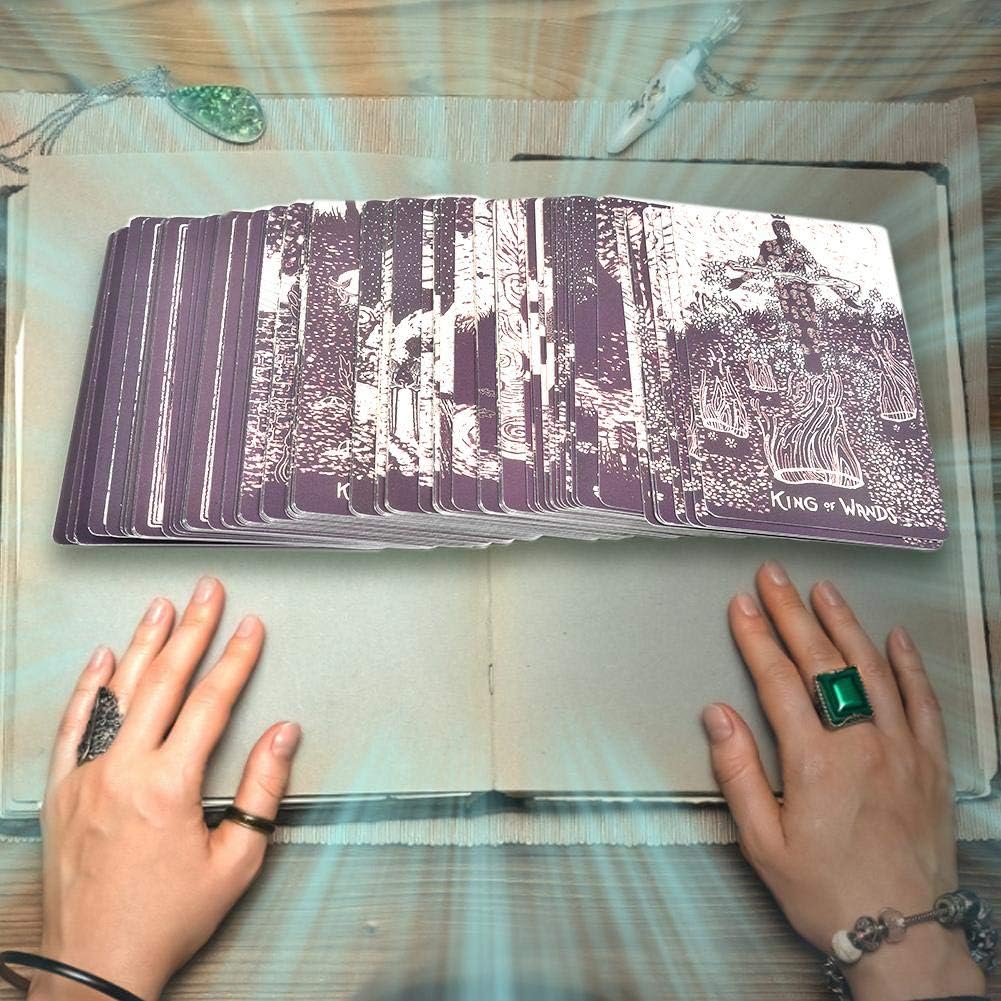 Wintesty 79 Light Visions Vintage Tarot Card Tray Game Toy Very Well