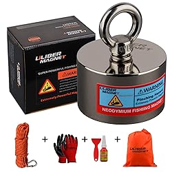 ULIBERMAGNET 900lbs Double Sided Fishing Magmet