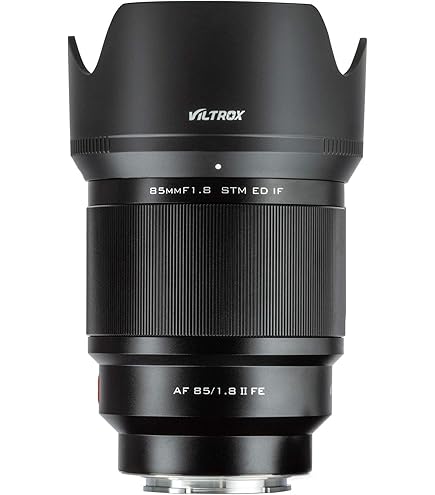 Amazon.com : VILTROX 85mm f/1.8 F1.8 Mark II Full-Frame E-Mount