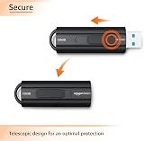 Amazon Basics 128 GB USB 3.1 Flash Drive Read 130 MB/s Black view 4