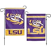 NCAA LSU Tigers Premium 12" x 18" 2 Sided Garden Flag
